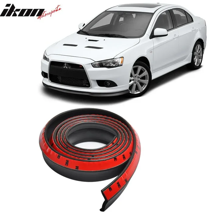 100″ Mitsubishi Front Bumper Lip Splitter Chin Spoiler Rubber Foam