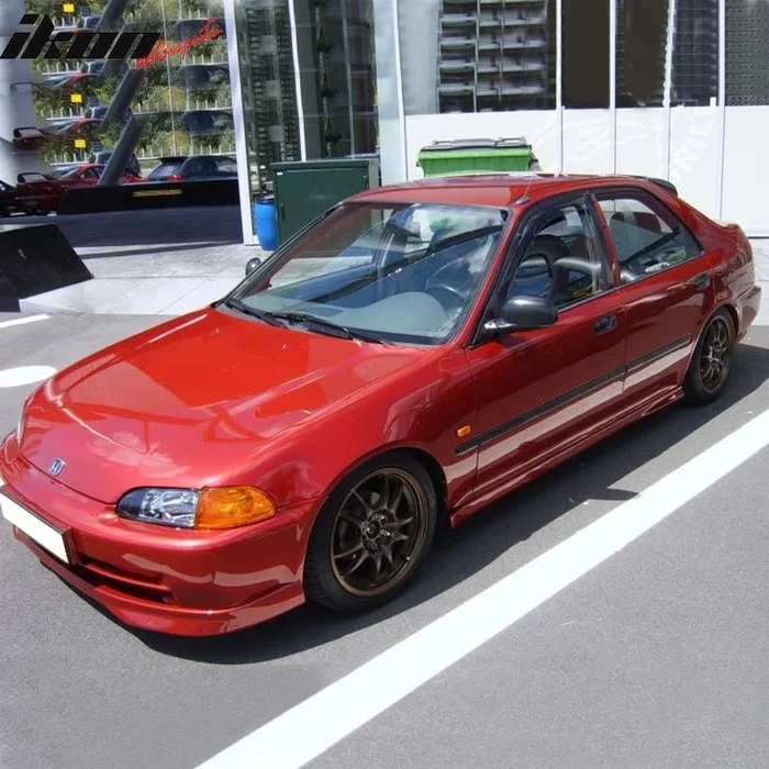 1992-1995 Honda Civic Type-R Front Bumper Lip Spoiler PU
