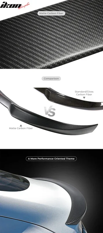 2003-2005 Mitsubishi Evolution EVO VR Style Front Lip Carbon Fiber