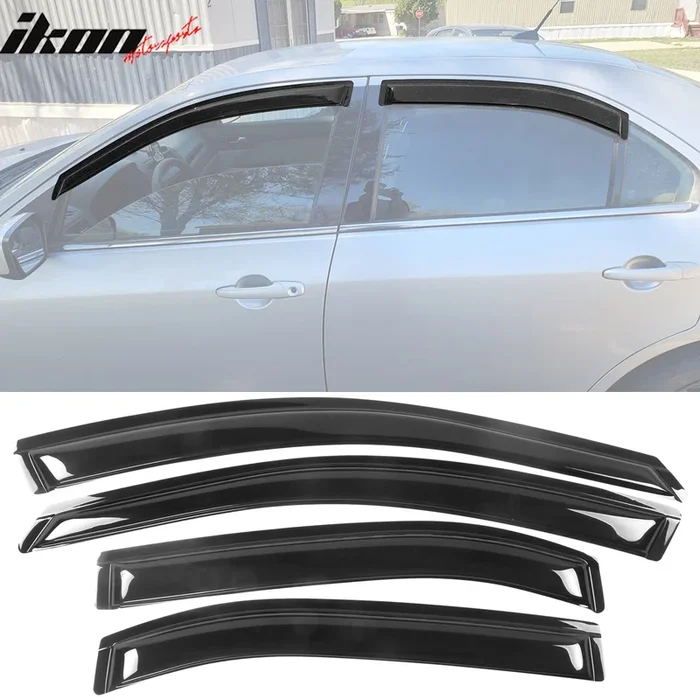 2006-2012 Ford Fusion 06-10 Mercury Milan Tape on Visor Window Acrylic
