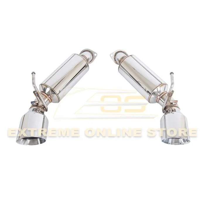 2009-21 Nissan 370Z Z34 Axle Back 4.5″ Dual Tips Exhaust