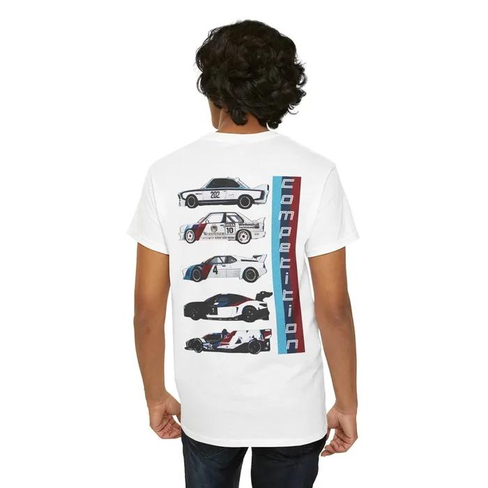 “COMPETITION” BMW Racing Cotton Tee