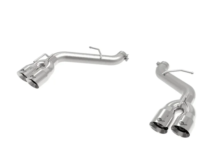 aFe Power 2016-2024 Chevrolet Camaro SS V8-6.2L MACH Force-Xp 3 IN 409 Stainless Steel Axle-Back Exhaust System w/o Muffler