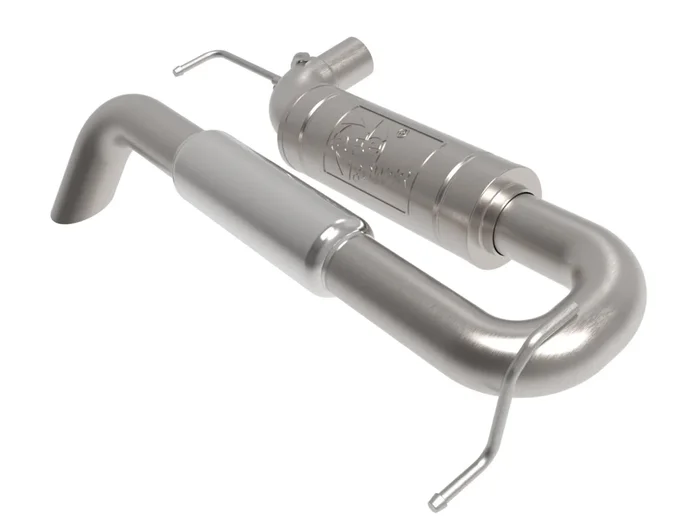 aFe Power 2021-2024 Ford Bronco EcoBoost/V6-2.7L (tt) Apollo GT Series 3 IN 409 Stainless Steel Hi-Tuck Axle-Back Exhaust System