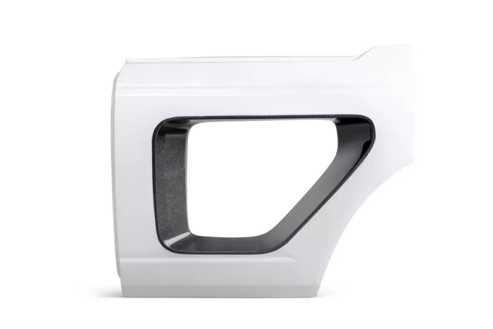 Anderson Composites 2021-2022 Ford Bronco 4-Door Fiberglass Halo Doors with Carbon Fiber Inserts – Rear
