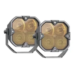 ARC Lighting BB4211F Concept Pod Pro, 3” Cube, Fog Beam, U Bracket Mount, W/ SafeSwap Lenses (2 EA)
