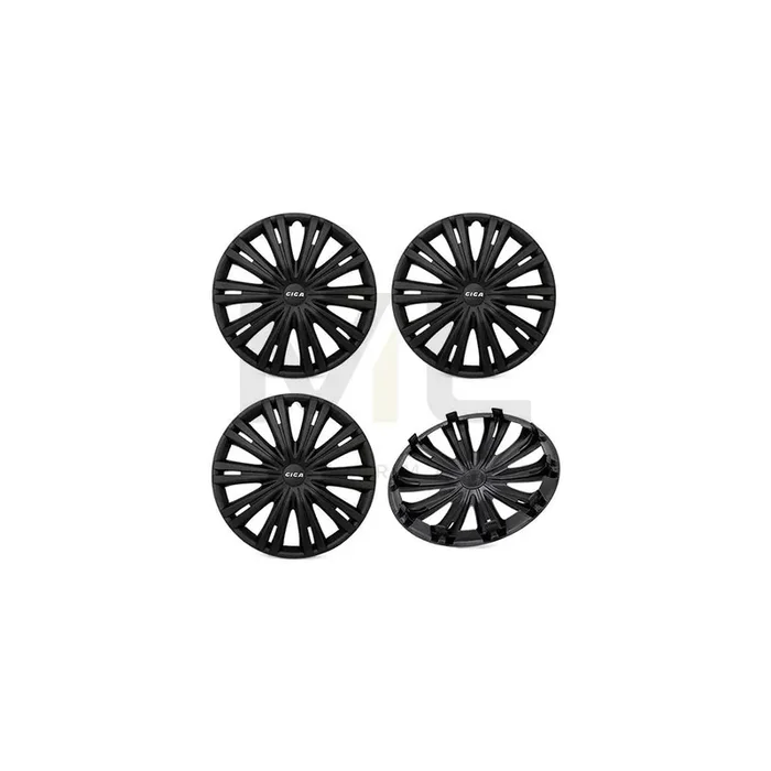 ARGO 15 GIGA BLACK Wheel trims 15 Inch Black