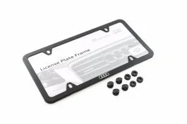 Audi License Plate Frame – Black