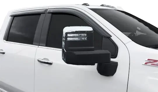 AVS 94731 Ventvisor Deflector; Smoke; Outside Mount; 4 pc.