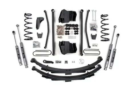 BDS Suspension BDS683H 08 Ddge 3/4 & 1 T Dsl 6/5 LA Spg w/4