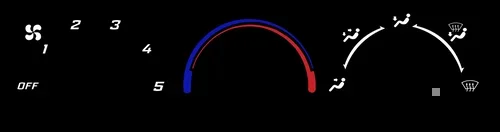 Black SS Edition Climate Control Overlay