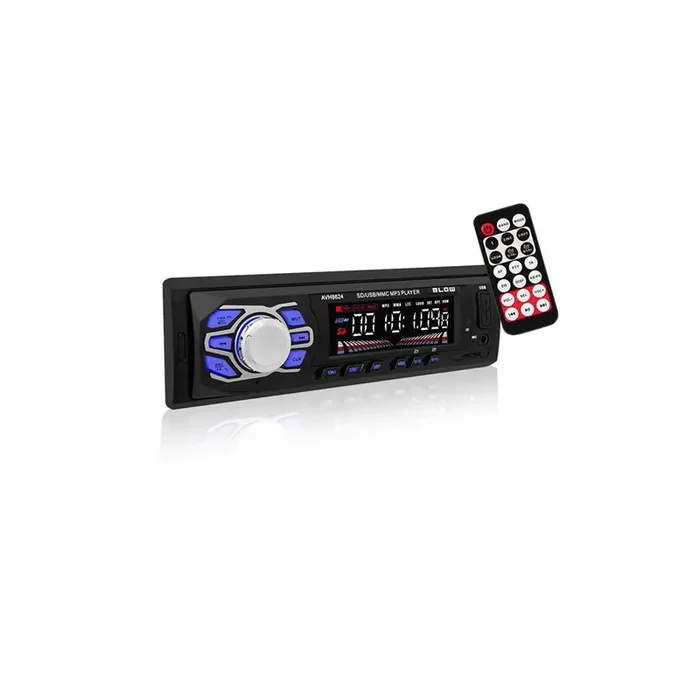 BLOW AVH-8624 78-269 Car stereo 1 DIN, LCD, 12V, MP3, with mounting tools, with remote control