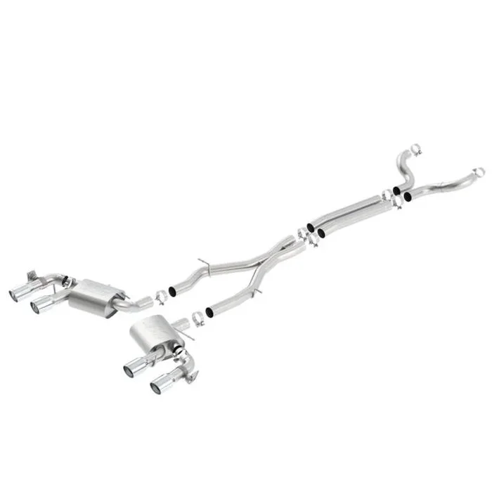Borla 2017-2022 Chevrolet Camaro 6.2L S-Type Cat-Back Exhaust w/ Dual Split Rear Exit
