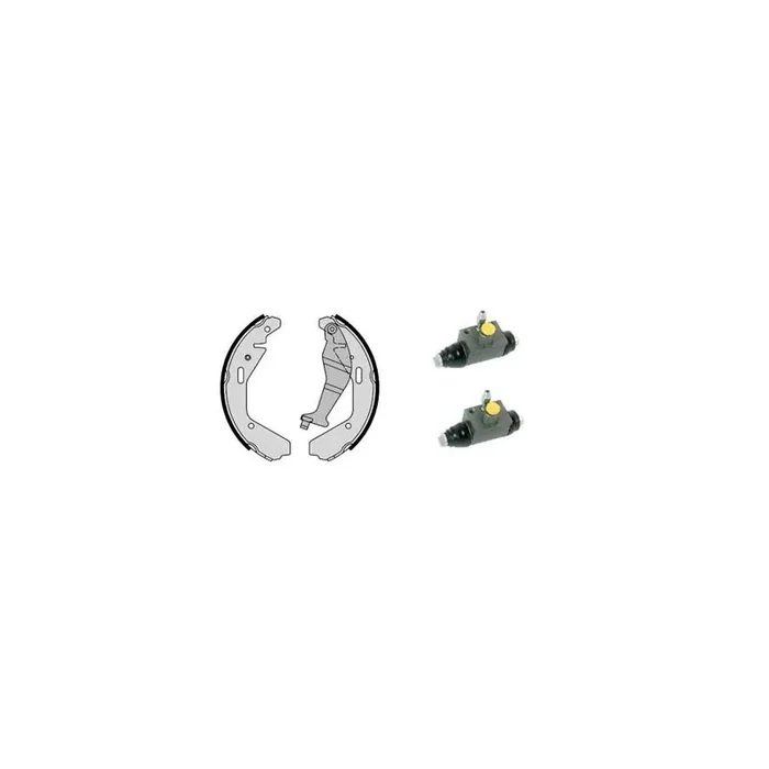 BREMBO STANDARD KIT H 59 022 Brake Shoe Set for OPEL Kadett E Caravan (T85) Ø 230mm