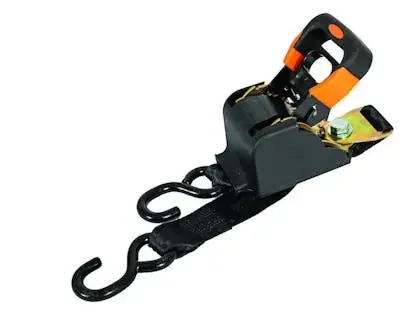 Buyers Products Company 5483105 10 Foot Heavy Duty Retractable Ratchet Tie Down