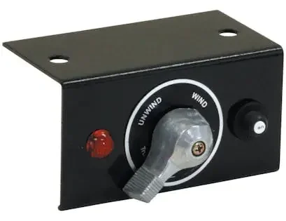 Buyers Products Company 5540710 Rotary Switch Kit Includes 50 Amp Switch/Red Indicatot Light/Mounting Bracket