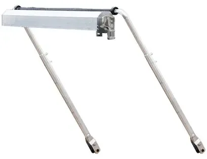 Buyers Products Company 5544300 8-19 Foot Aluminum Tarp Kit 600W/90 1 Gear Motor – 4 Springs With Wind Deflector