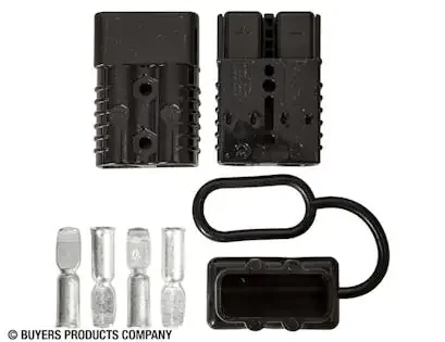 Buyers Products Company 5601018 Replacement Black Quick Connect Kit For Booster Cables