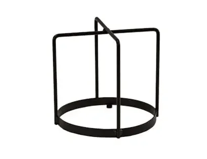 Buyers Products Company 8891002 Black Powder Coated Beacon Brush Guard