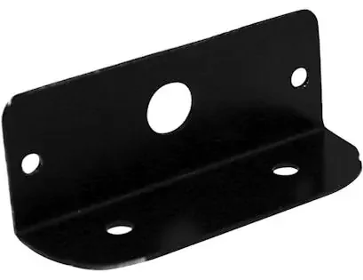 Buyers Products Company 8891706 Black Mounting Bracket For 5.1875 Inch Rectangular Mount Strobe Light