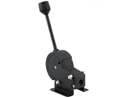 Buyers Products Company B206401 Single Axis Remote Valve Control Non Locking With 70?? Offset Handle