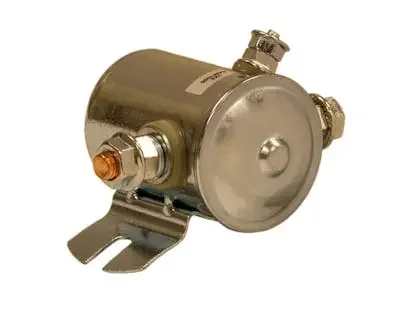 Buyers Products Company B98596 Intermittent Duty 12 Volt Steel Case Insulated Solenoid +12V To Activate