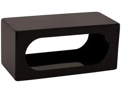 Buyers Products Company LB384 Single Oval Both Front And Back Light Box Black Powder Coated Steel