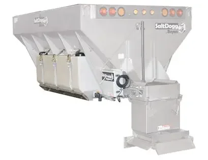 Buyers Products Company LS4 12 Vdc Pre-Wet Kit With One 105-Gallon Poly V-Box Mount Reservoir