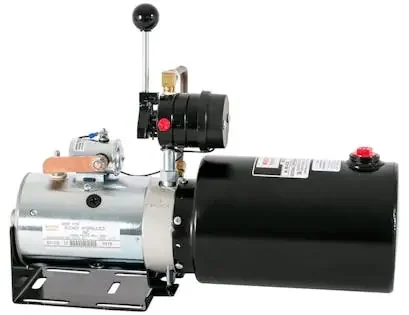 Buyers Products Company PU310 4-Way Dc Power Unit-Manual Controls Horizontal 1.00 Gallon Reservoir