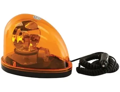Buyers Products Company RL650A 5.5 Inch Amber Halogen Revolving Light