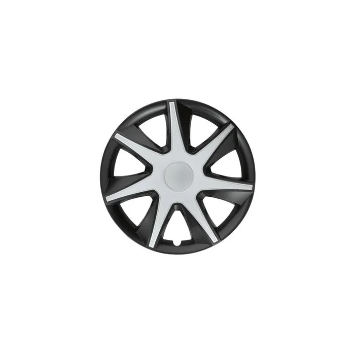 CAR1 Race III CO 6155 Wheel trims 15 Inch Black/Silver