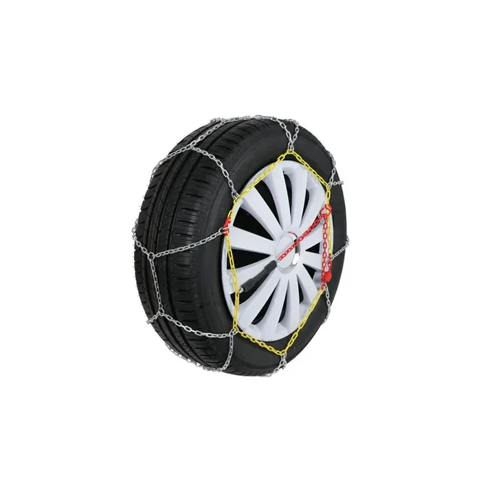 CARPOINT KNN-130 1724913 Snow chains with mounting manual, with protective gloves, with storage bag, Quantity 1, Steel