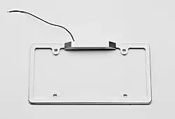 Carriage Works 45021 Billet License Frame with Light