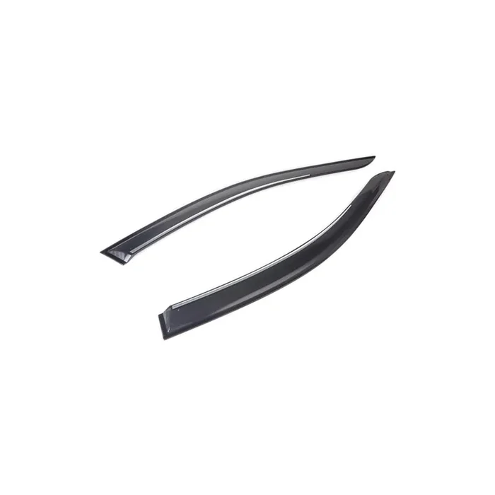 ClimAir CLI0031818 Wind Deflectors, Front, Smoke Grey