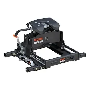 CURT 16681 A16 5th Wheel Hitch w/ S20 Slider & Puck System Adapter, Select Chevy, Ford, GMC