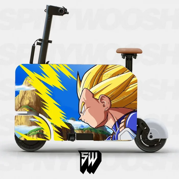 DBZ Split – Honda Motocompacto Vinyl Graphic Skin
