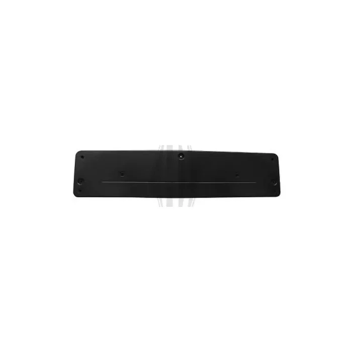 DIEDERICHS 1615154 Number plate holder suitable for MERCEDES-BENZ E-Class Right Front, Black, frameless