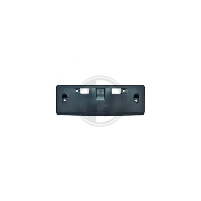DIEDERICHS 6075054 Number plate holder for NISSAN Juke (F15) Front, Black, frameless
