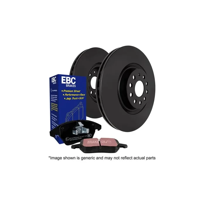 EBC PDKF009 Alfa Romeo Ultimax Front Brake Pad & Plain Disc Kit – ATE Caliper (Inc. 33, Arna, Sprint)