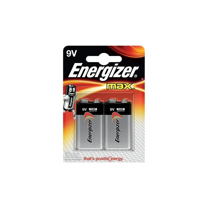 ENERGIZER 6LR61 / 6LF22, Max E300115801 Battery 9V, standard, 2