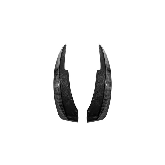 EOS 2005-2013 Chevrolet Corvette C6 Base Carbon Fiber Front Splash Guards Mud Flaps