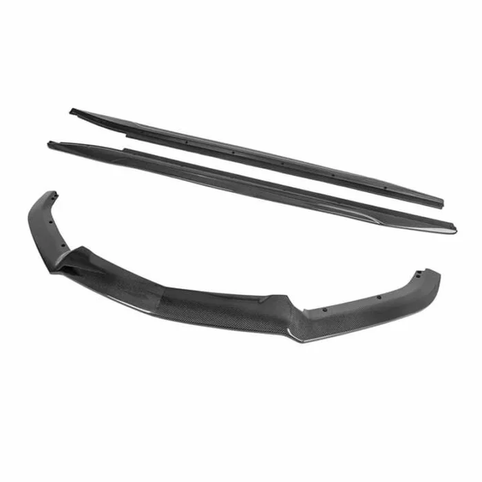 EOS 2014-2019 Cadillac CTS Carbon Fiber Front Splitter & Side Skirts