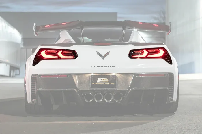 EOS 2014-2019 Corvette C7 Smoke Tinted Lens Rear Taillight