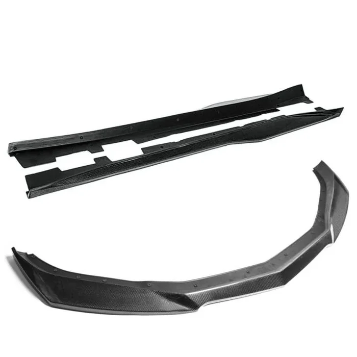 EOS 2016-2018 Chevrolet Camaro RS | ZL1 Style Carbon Fiber Front Splitter Lip & Side Skirts