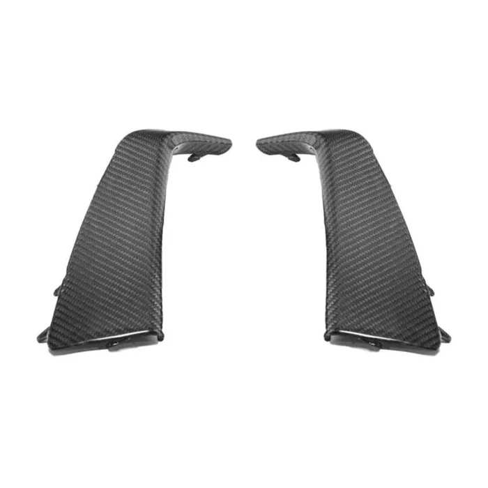EOS 2019 Chevrolet Corvette C7 ZR1 Carbon Fiber Front Bumper Vent Brows Insert