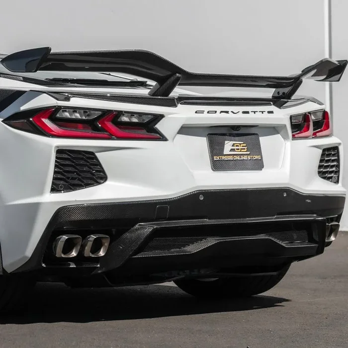 EOS 2020-2025 Chevrolet Corvette C8 Stingray Z06/Z07 Carbon Fiber High Wing