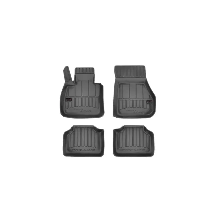 FROGUM 3D407909 Floor mat set for BMW 2 Active Tourer (F45) Elastomer, Front and Rear, Quantity 4, Black