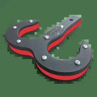 Gen-Y Hitch GH-0069-R Hulk 2.0 16K Tow Hook 2″ Shank Black/Red