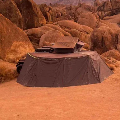HD Nomadic 270 Degree Awning Wall 3 Piece Kit – Driver Side