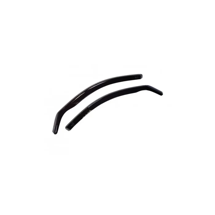 HEKO 12242 Wind deflectors for CITRO脣N C5 Arrow direction, Front, Vehicle Door, Smoke Grey